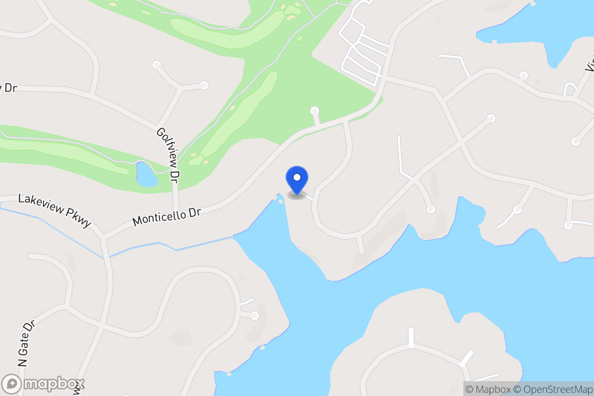 Map of 1199 Plantation Dr