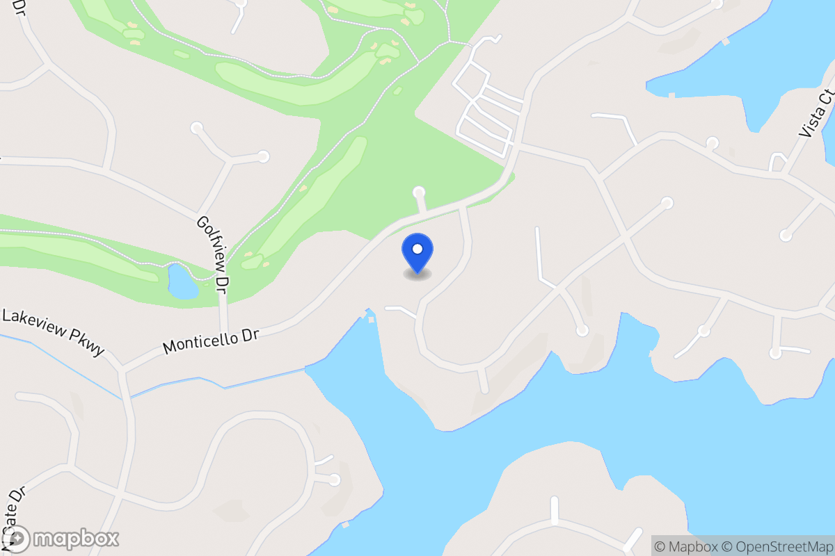Map of 1201 Plantation Dr