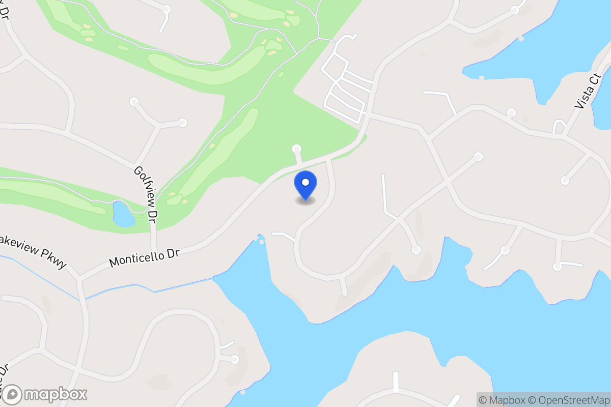 Map of 1202 Plantation Dr