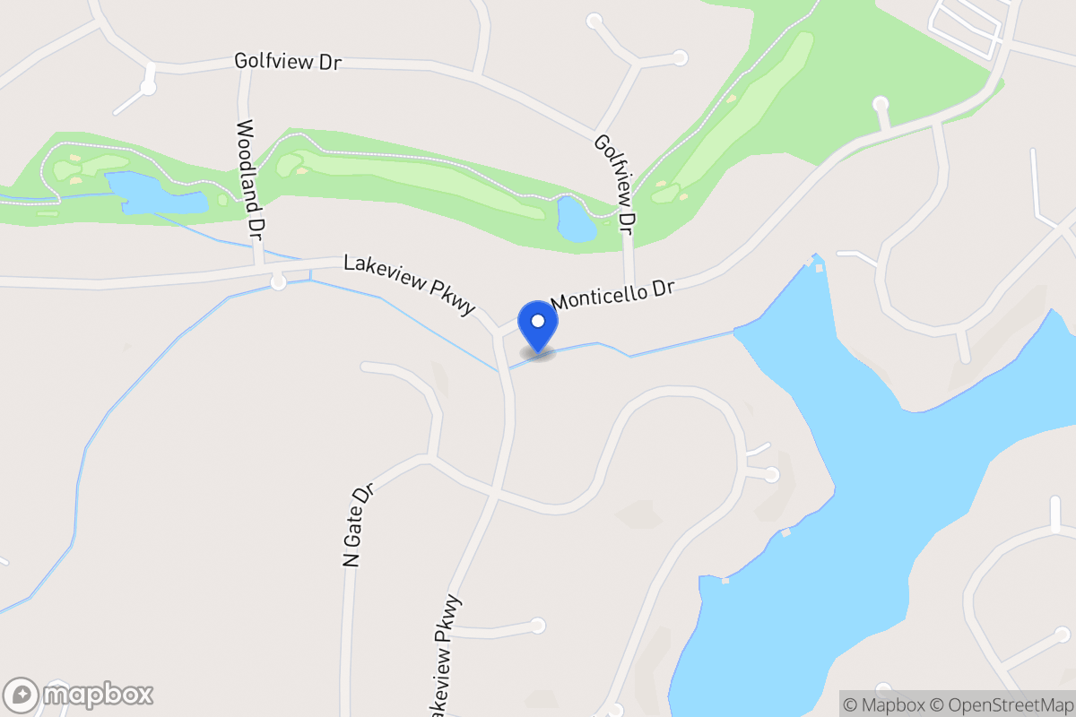 Map of 1220 Lakeview Pkwy