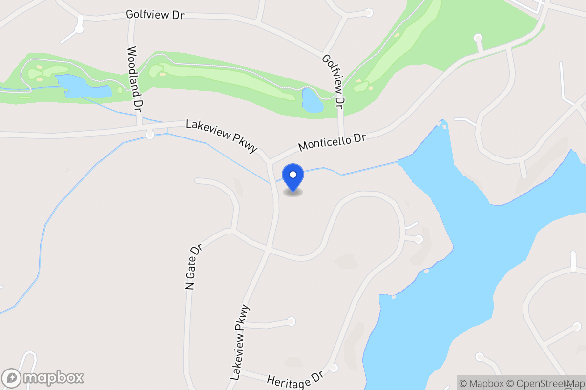 Map of 1221 Lakeview Pkwy