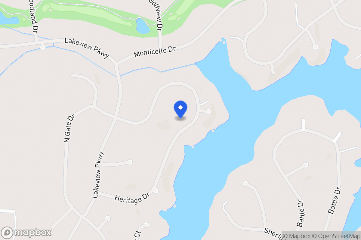 Map of 1252 Heritage Dr
