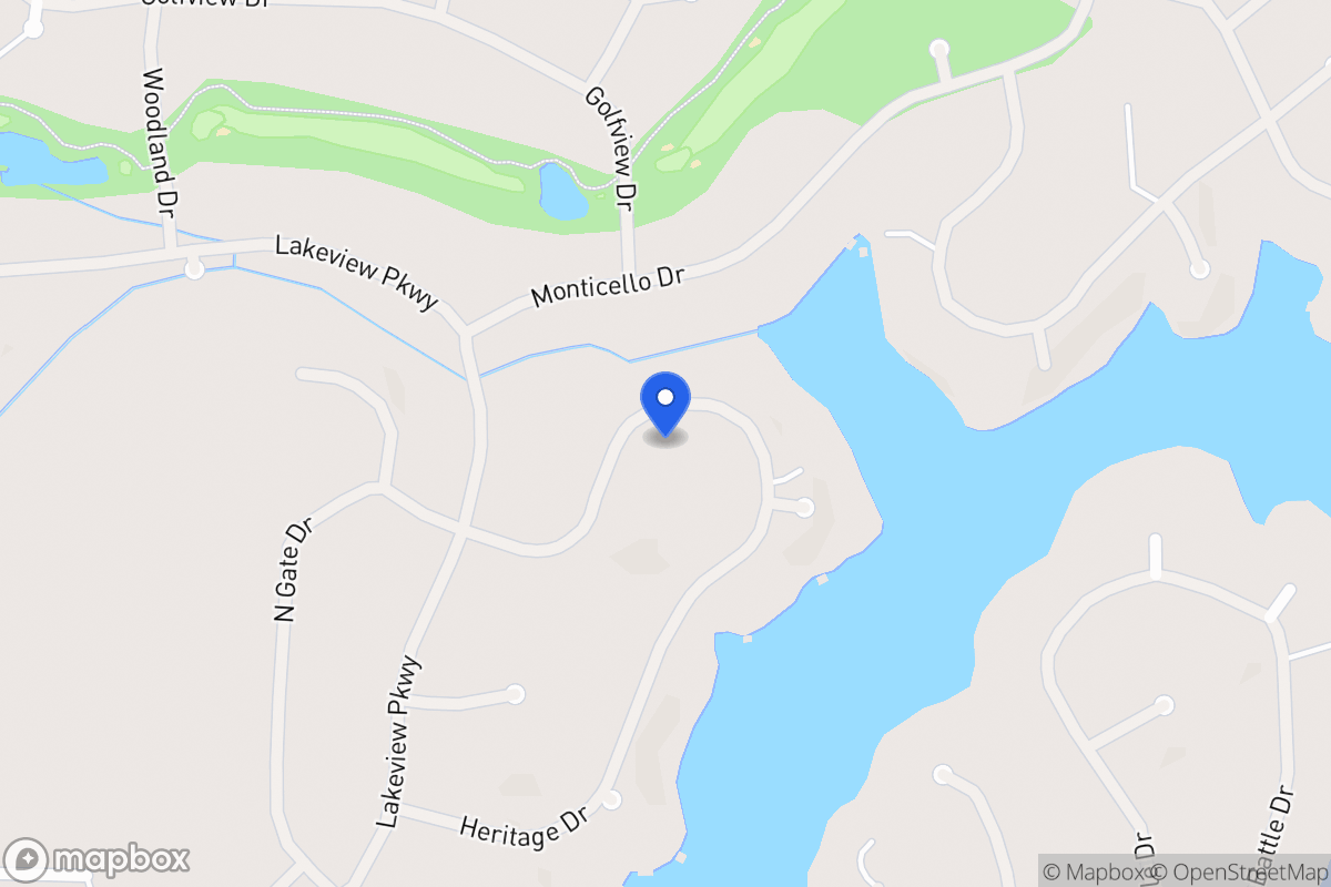 Map of 1258 Heritage Dr