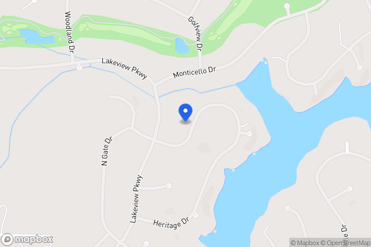 Map of 1269 Heritage Dr