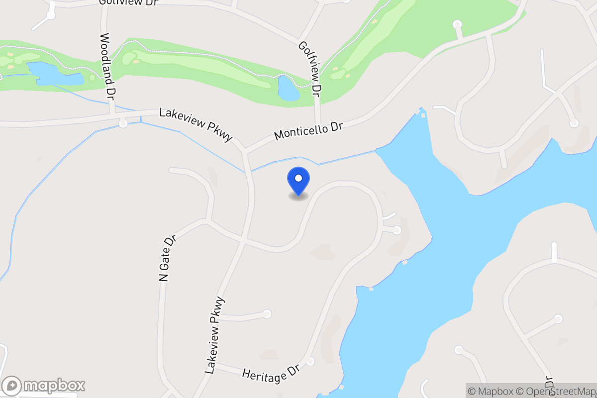 Map of 1270 Heritage Dr