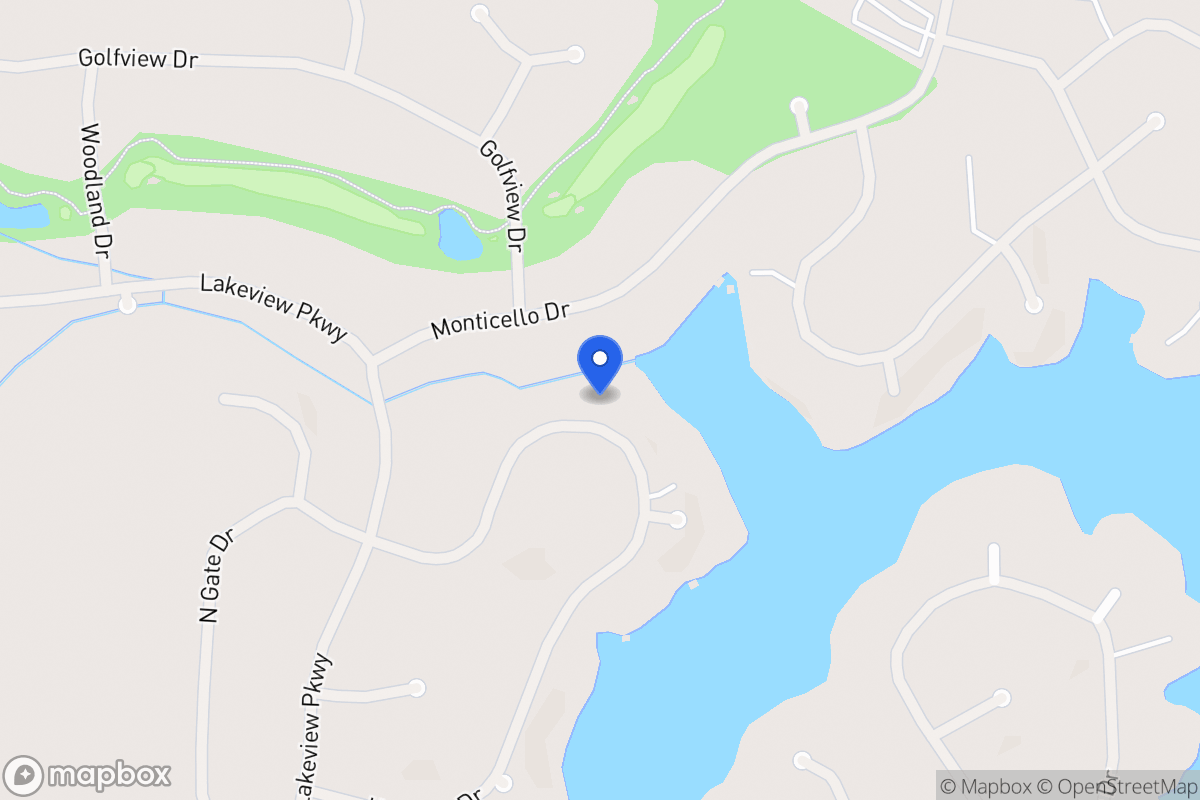 Map of 1275 Heritage Dr