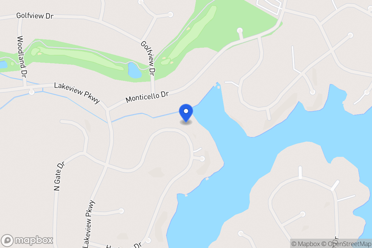Map of 1276 Heritage Dr