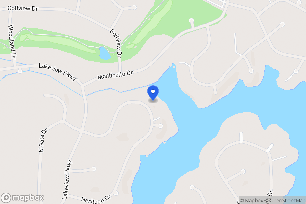 Map of 1277 Heritage Dr