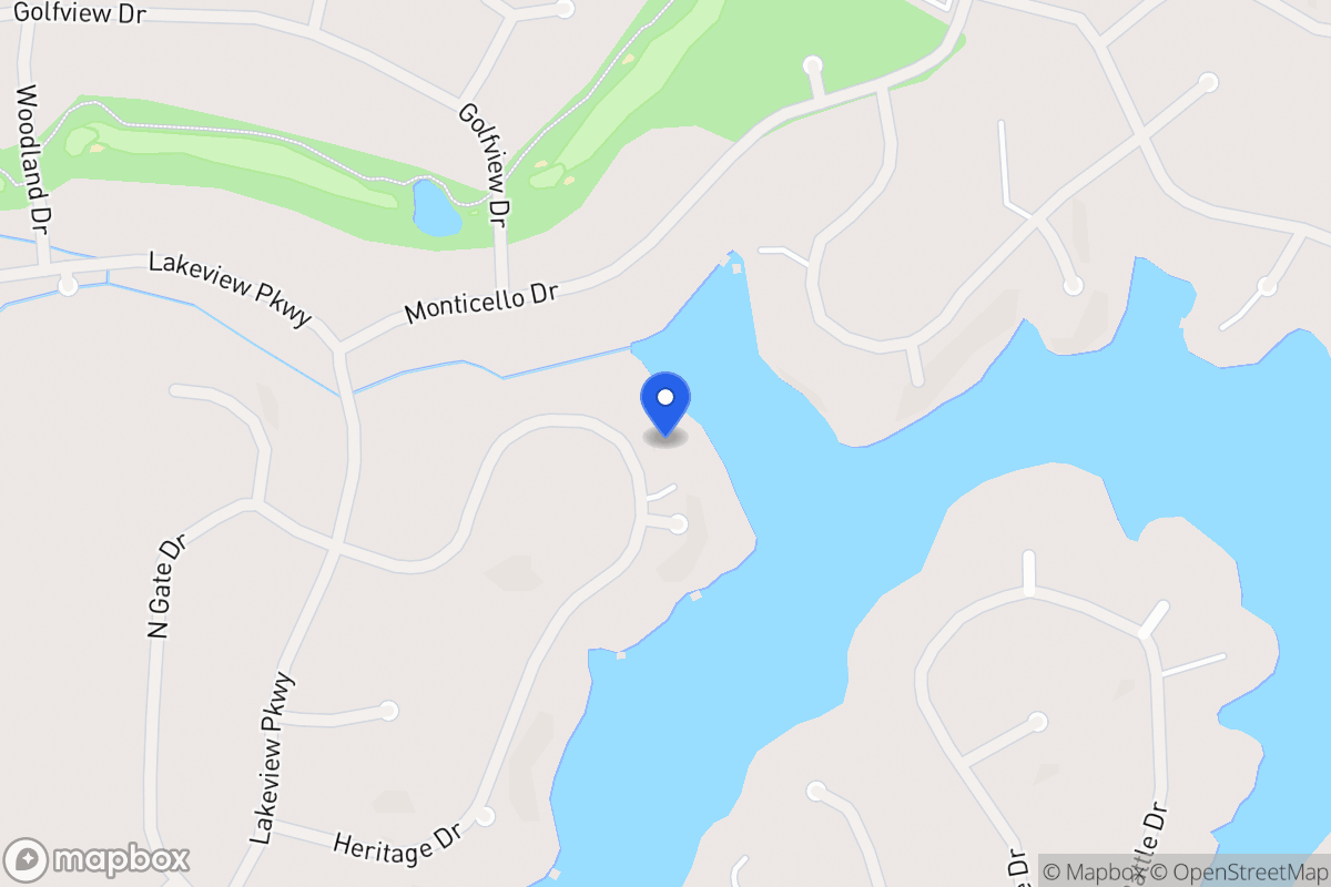 Map of 1278 Heritage Dr