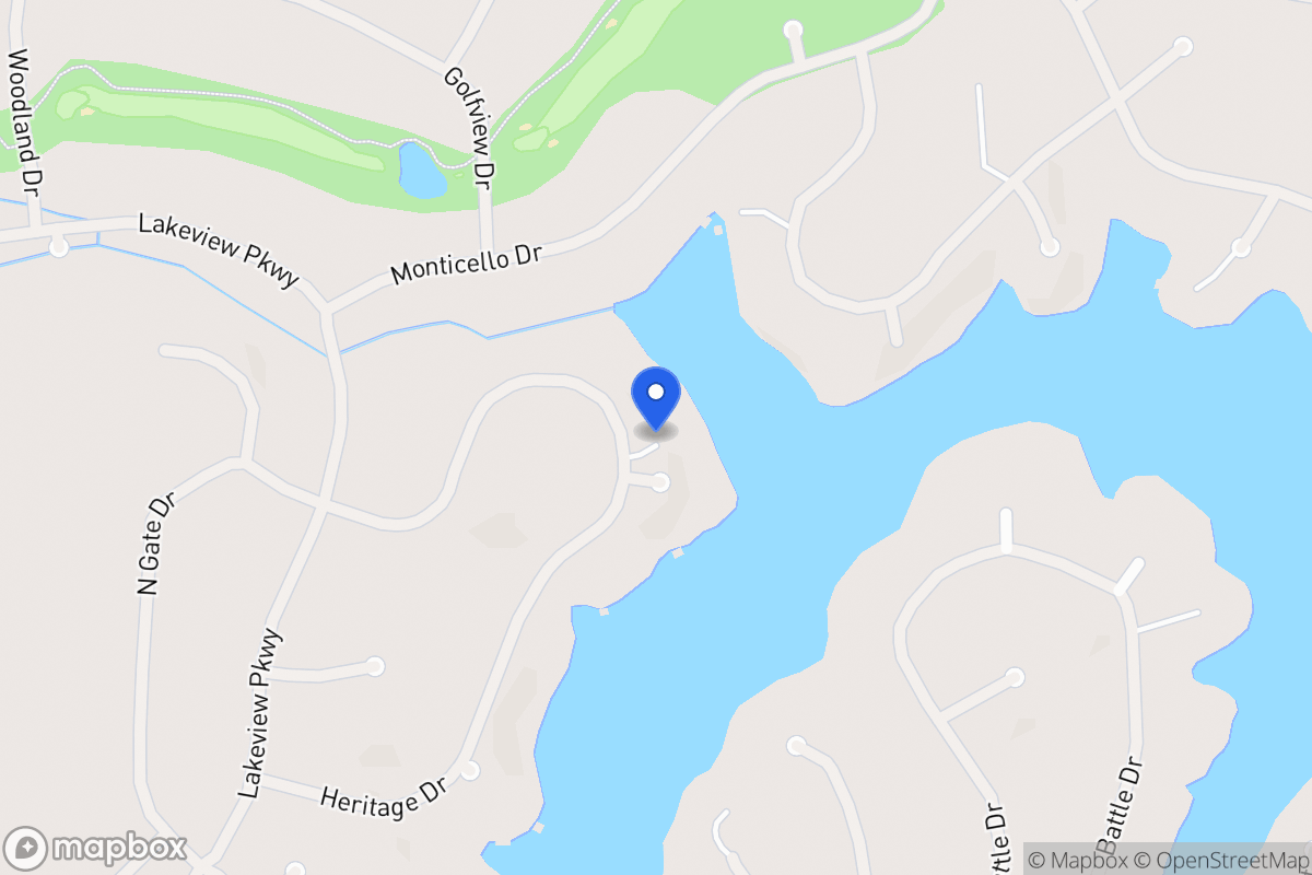 Map of 1279 Heritage Dr