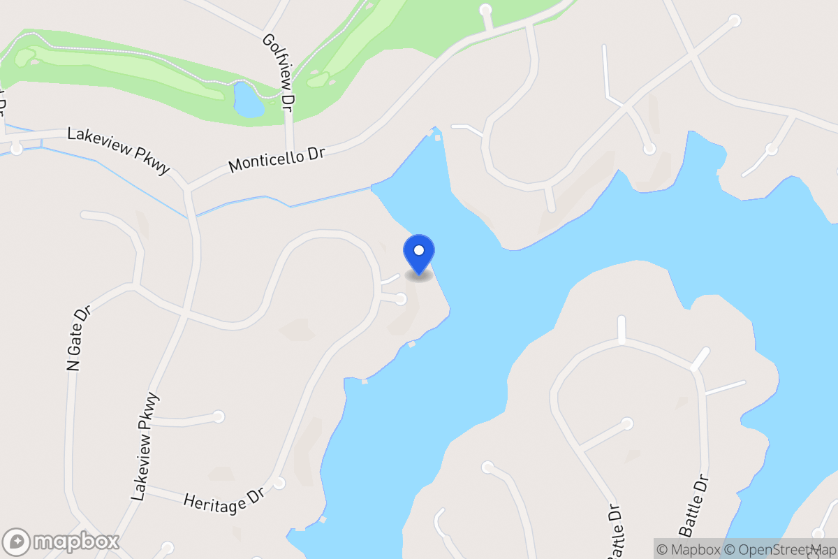 Map of 1280 Colonial Ct