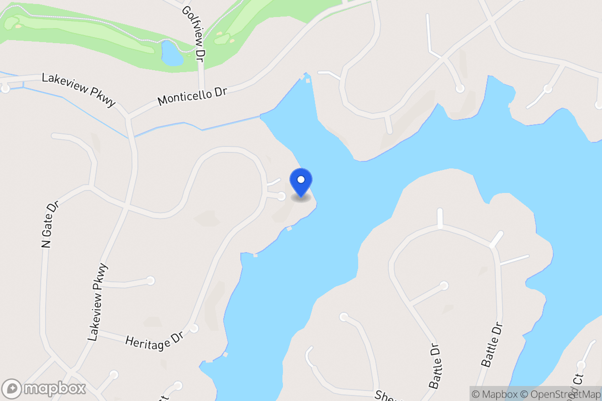 Map of 1281 Colonial Ct