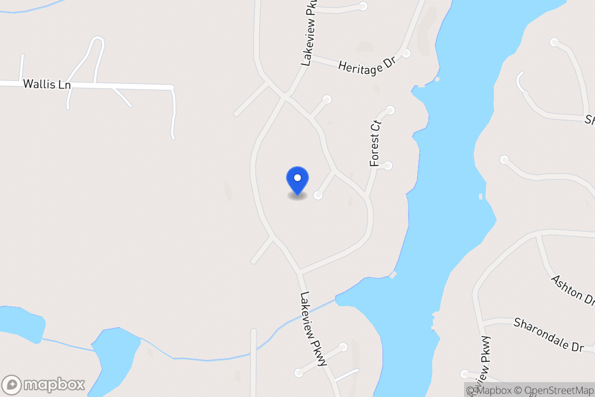 Map of 1346 Poplar Ct