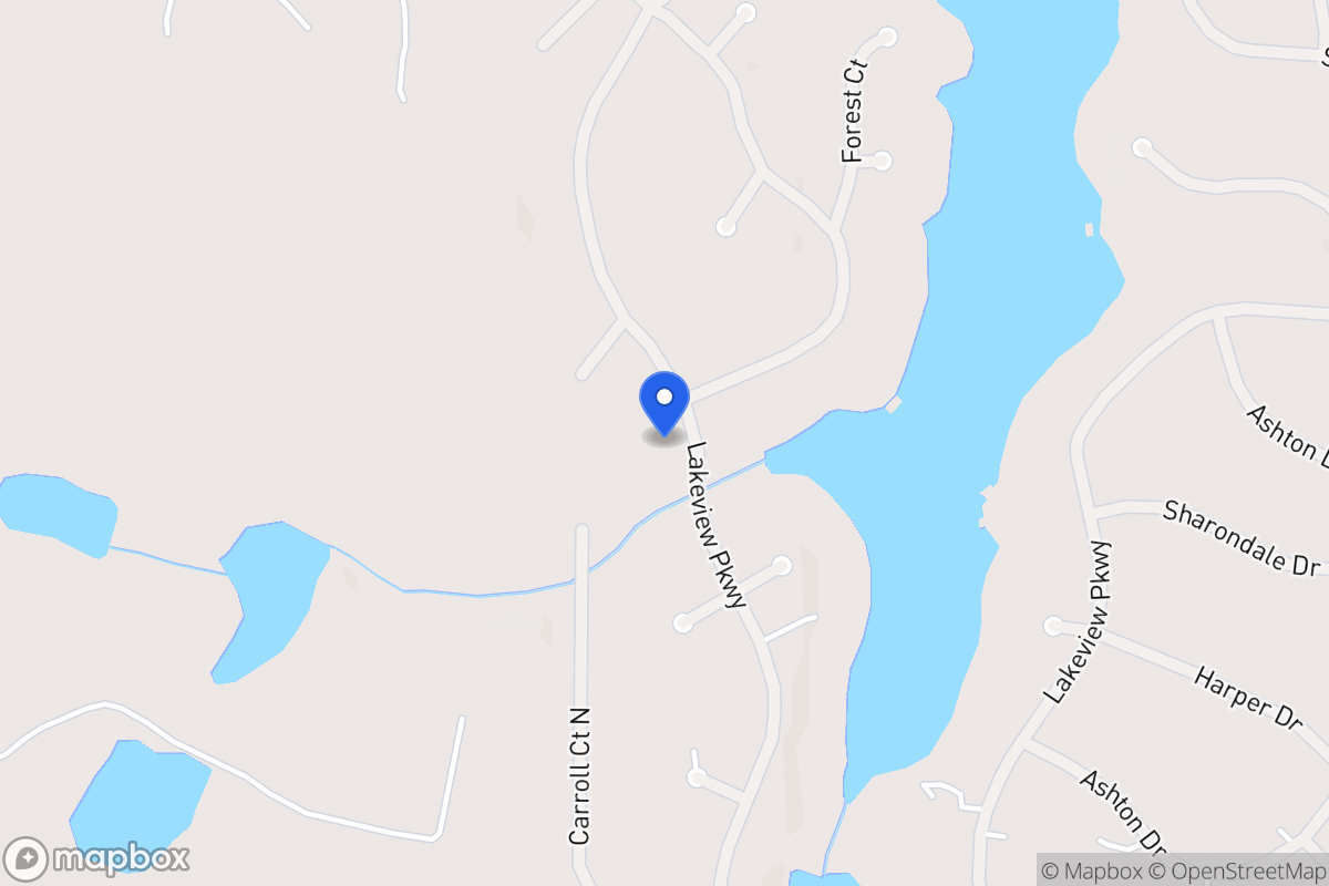 Map of 1365 Lakeview Pkwy