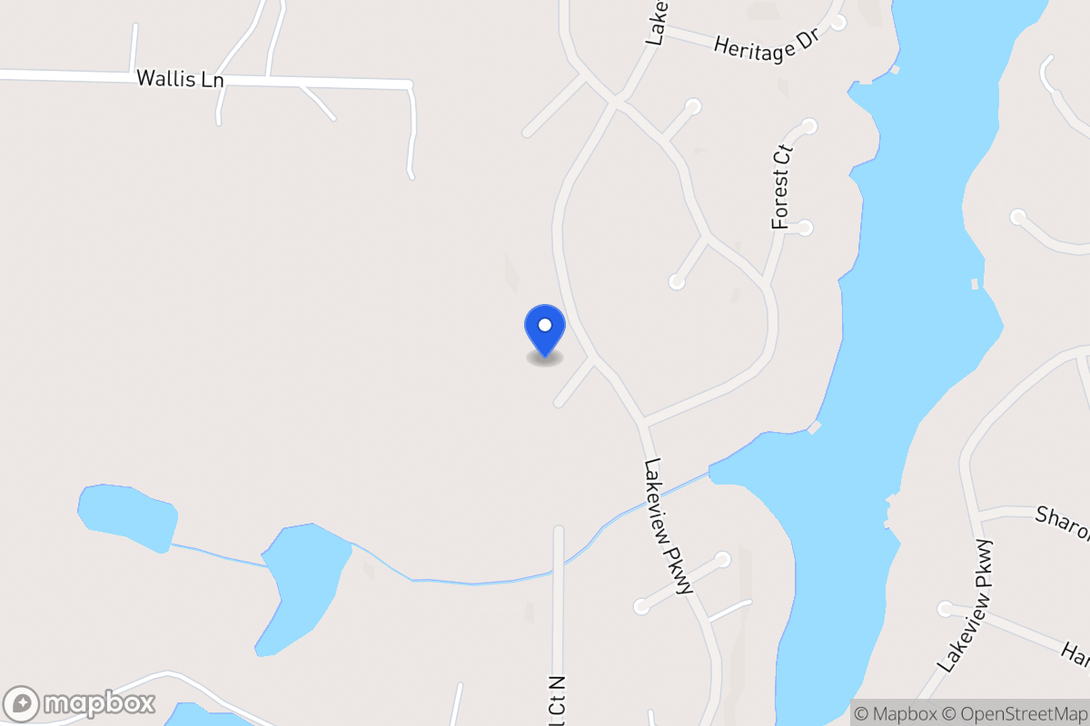 Map of 1375 Lakeview Pkwy