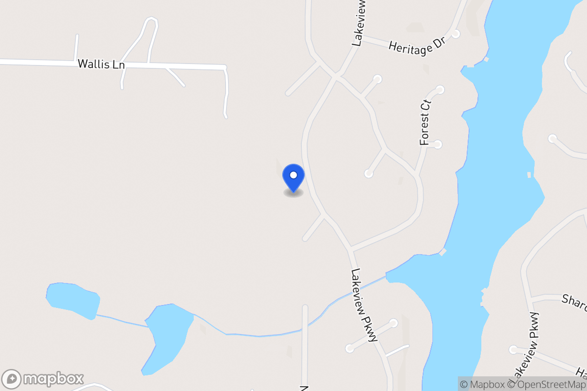 Map of 1377 Lakeview Pkwy