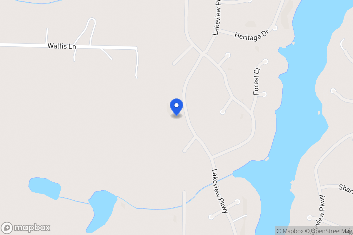 Map of 1378 Lakeview Pkwy