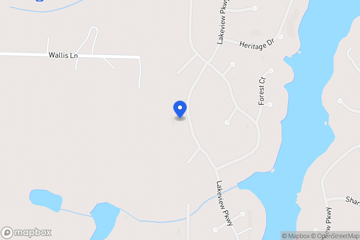 Map of 1379 Lakeview Pkwy