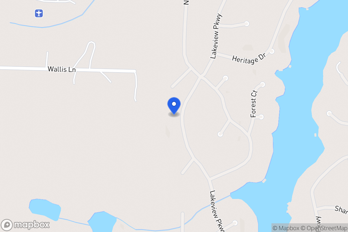 Map of 1381 Lakeview Pkwy