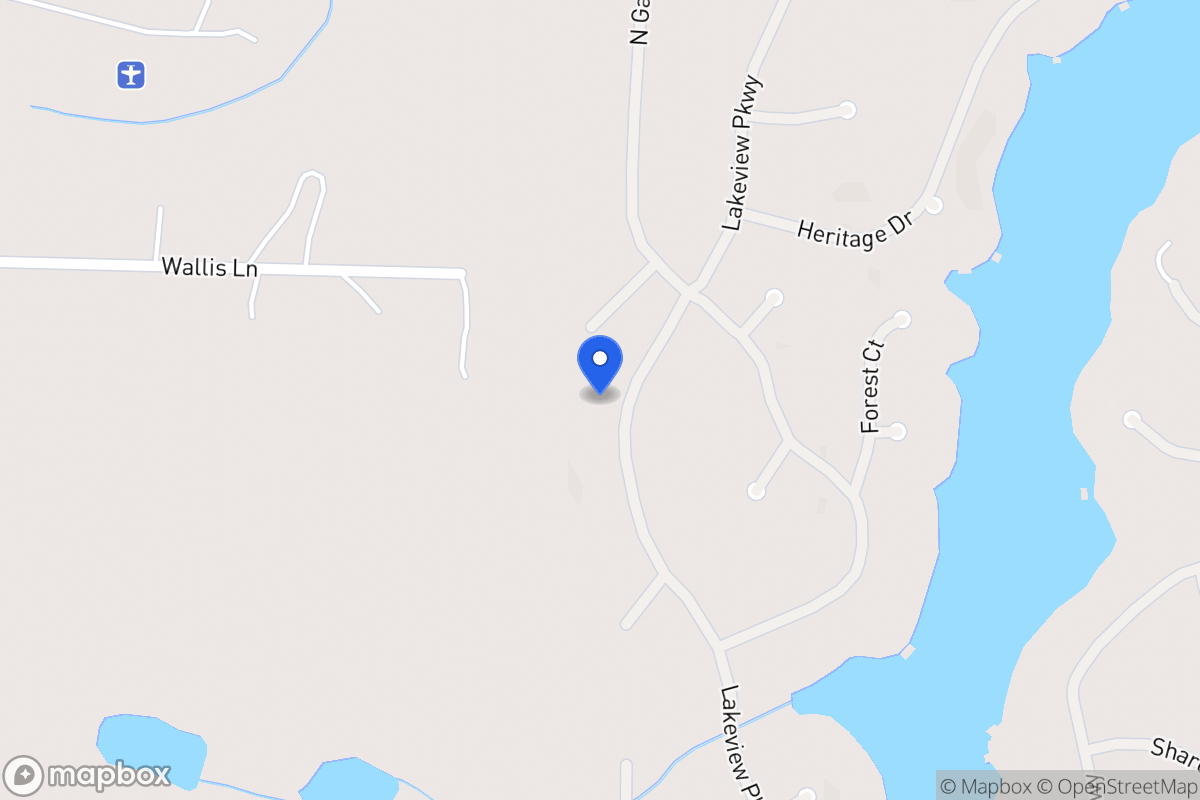 Map of 1382 Lakeview Pkwy