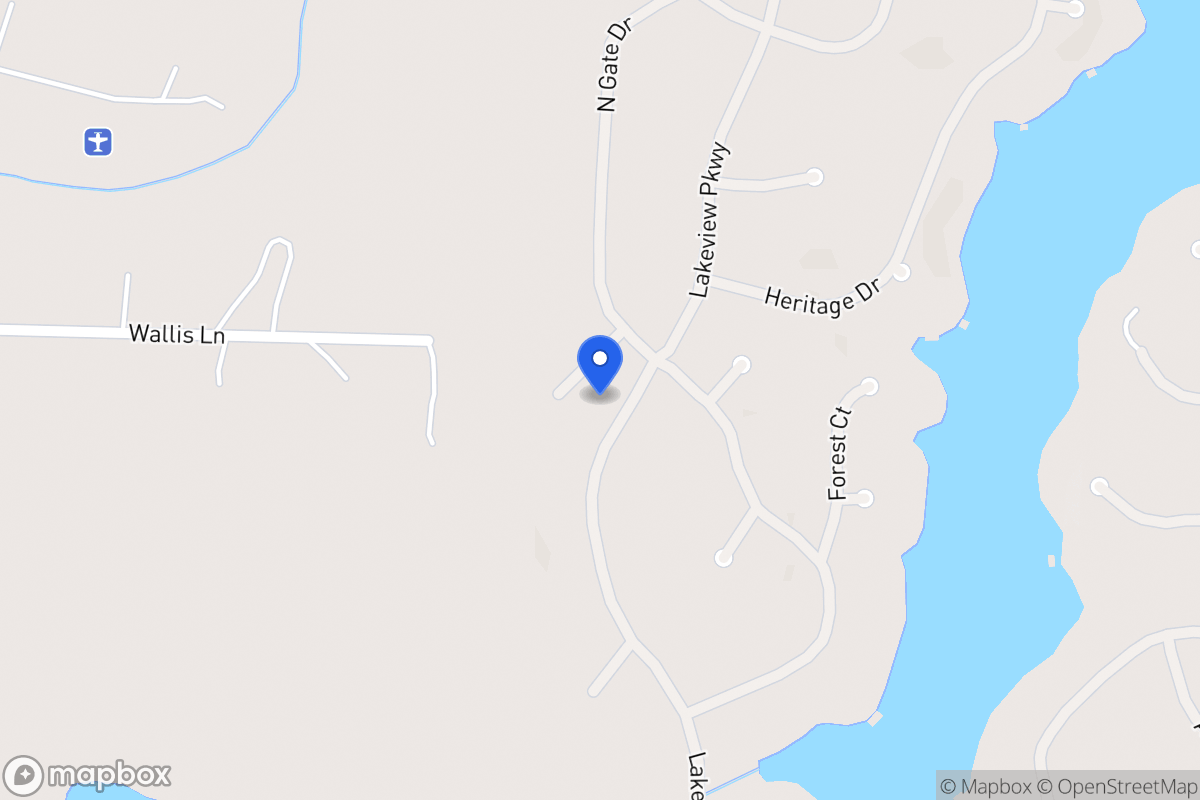 Map of 1385 Lakeview Pkwy