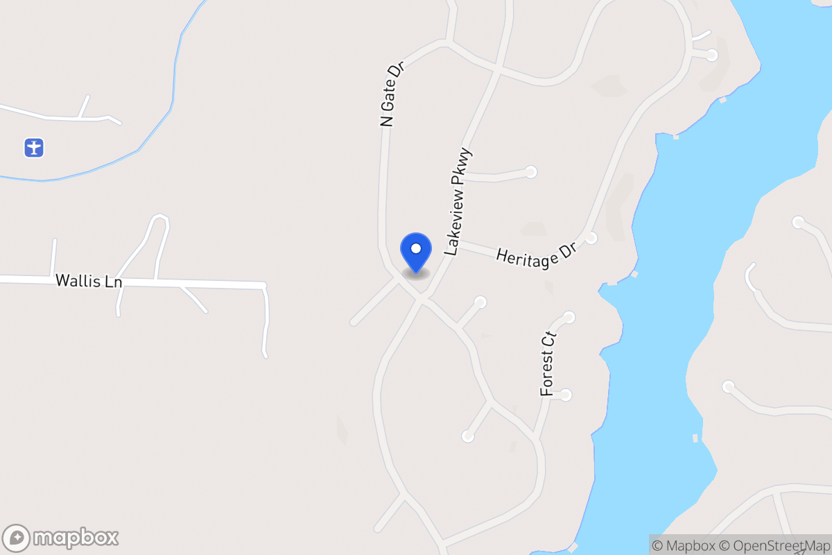 Map of 1390 Lakeview Pkwy