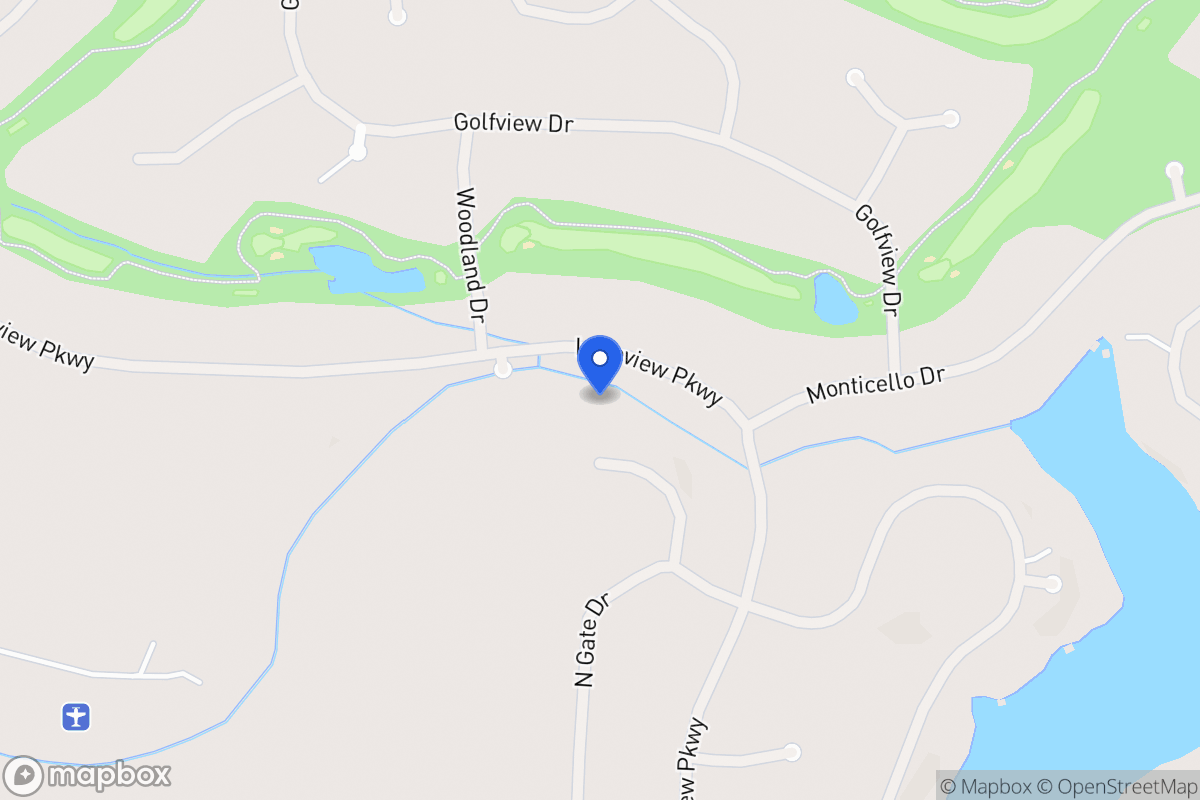 Map of 1436 Heritage Ct
