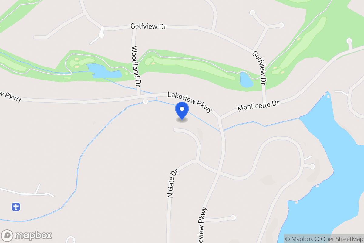 Map of 1437 Heritage Ct