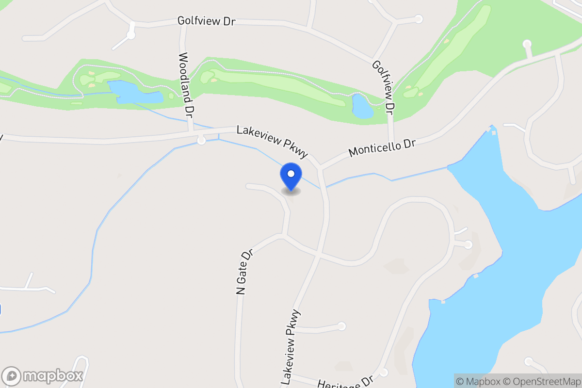 Map of 1440 Heritage Ct