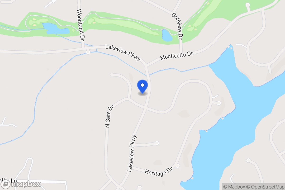 Map of 1447 Lakeview Pkwy