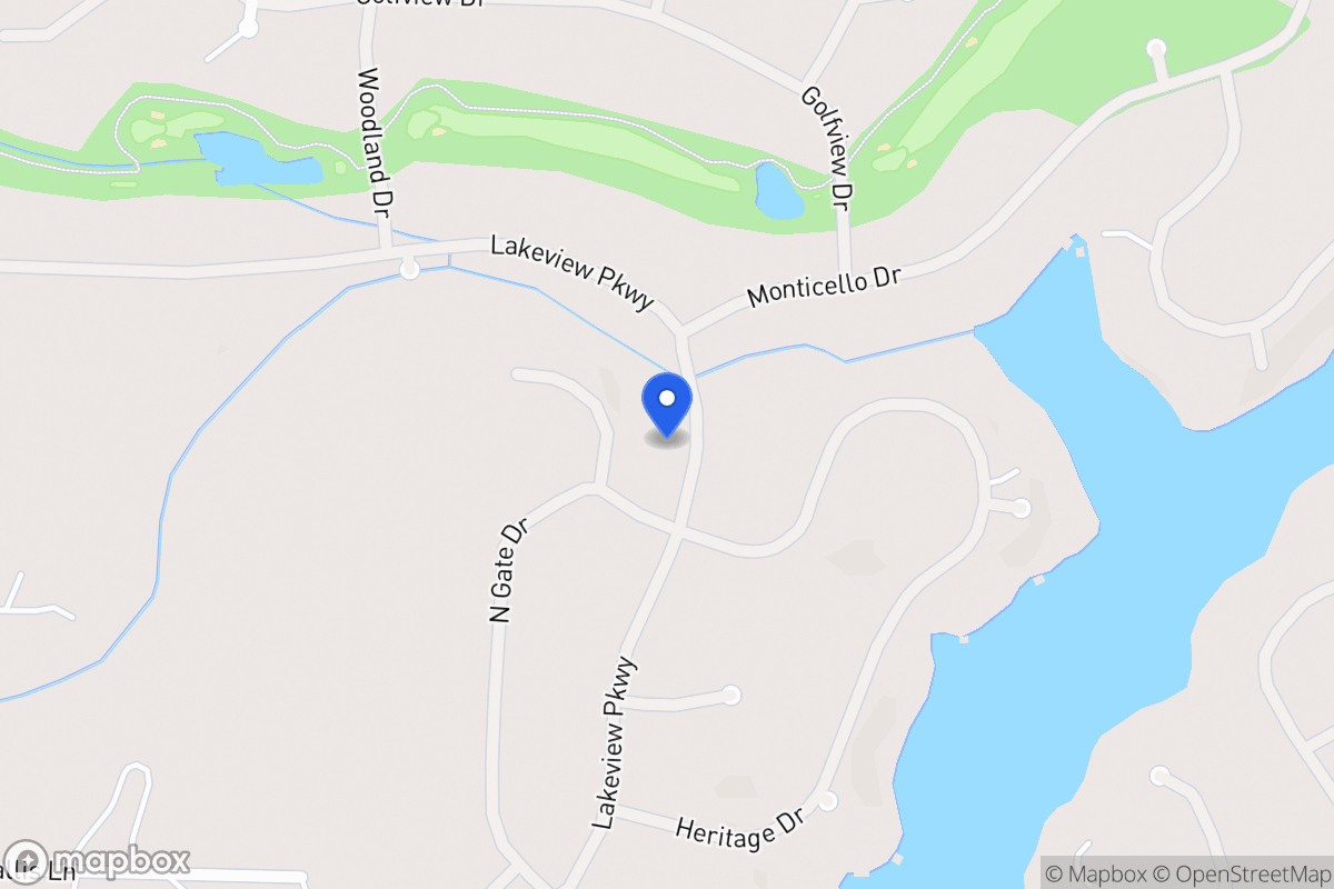 Map of 1448 Lakeview Pkwy