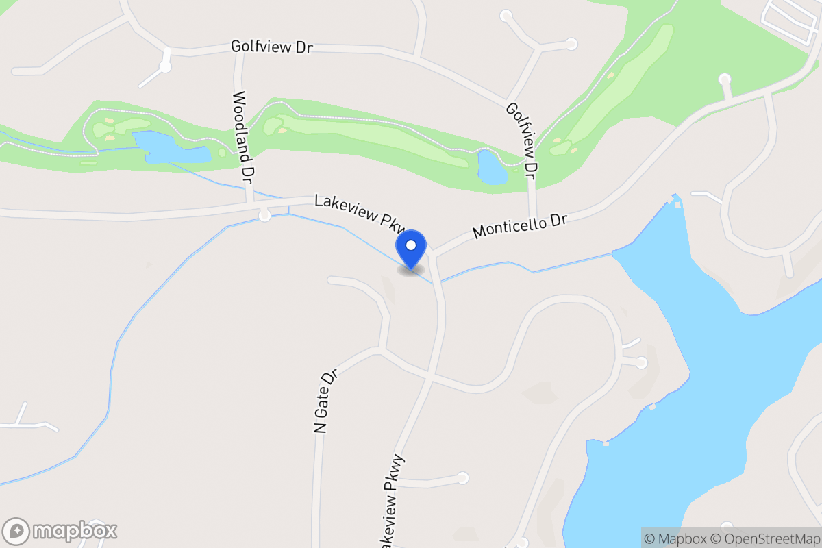 Map of 1451 Lakeview Pkwy