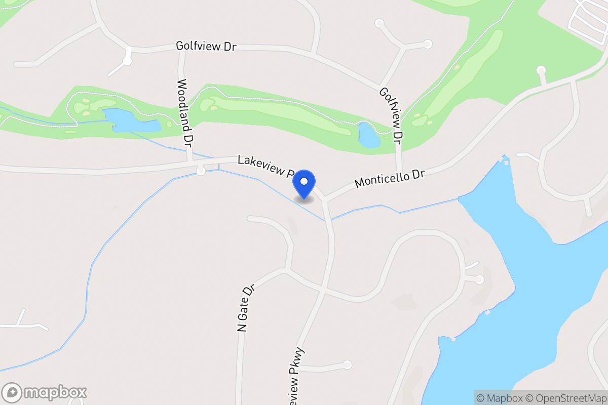 Map of 1452 Lakeview Pkwy