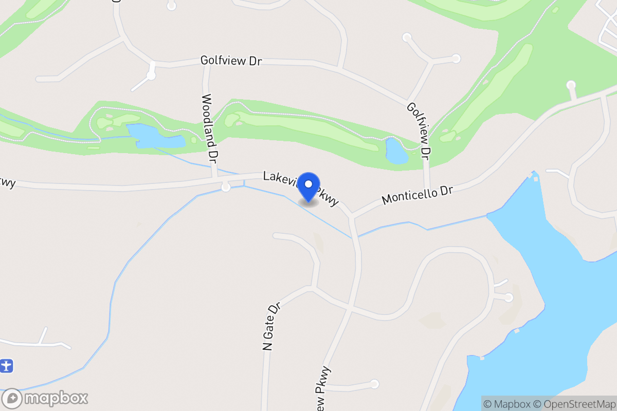 Map of 1454 Lakeview Pkwy