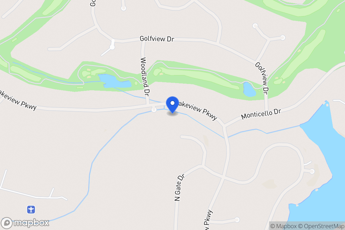 Map of 1458 Lakeview Pkwy