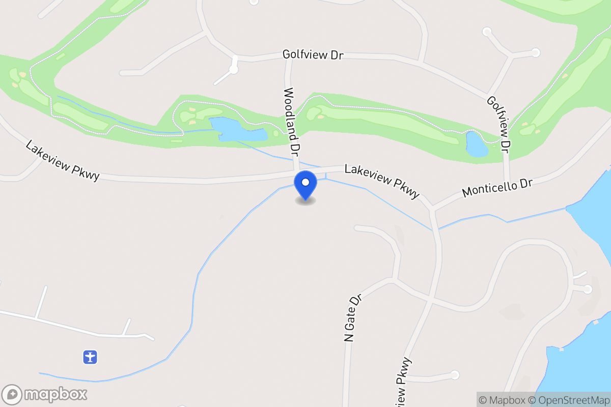 Map of 1461 Lakeview Pkwy