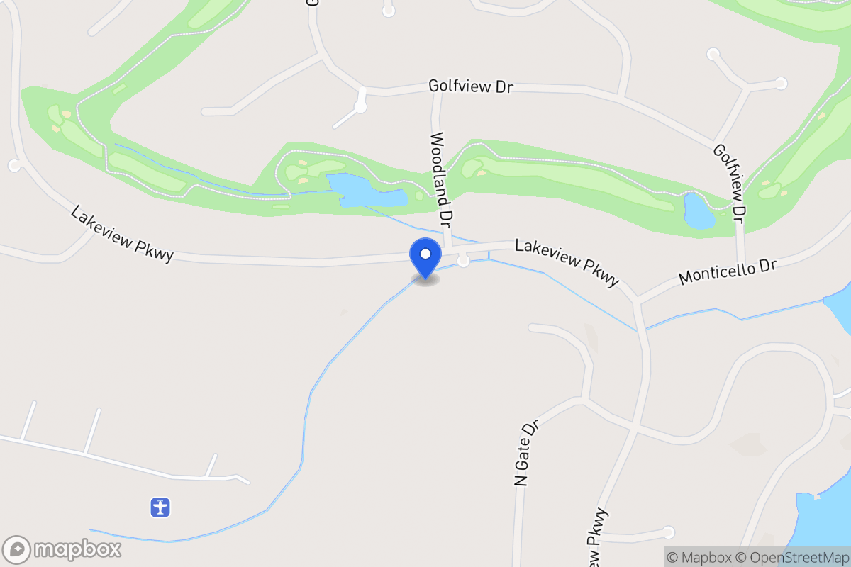 Map of 1463 Lakeview Pkwy
