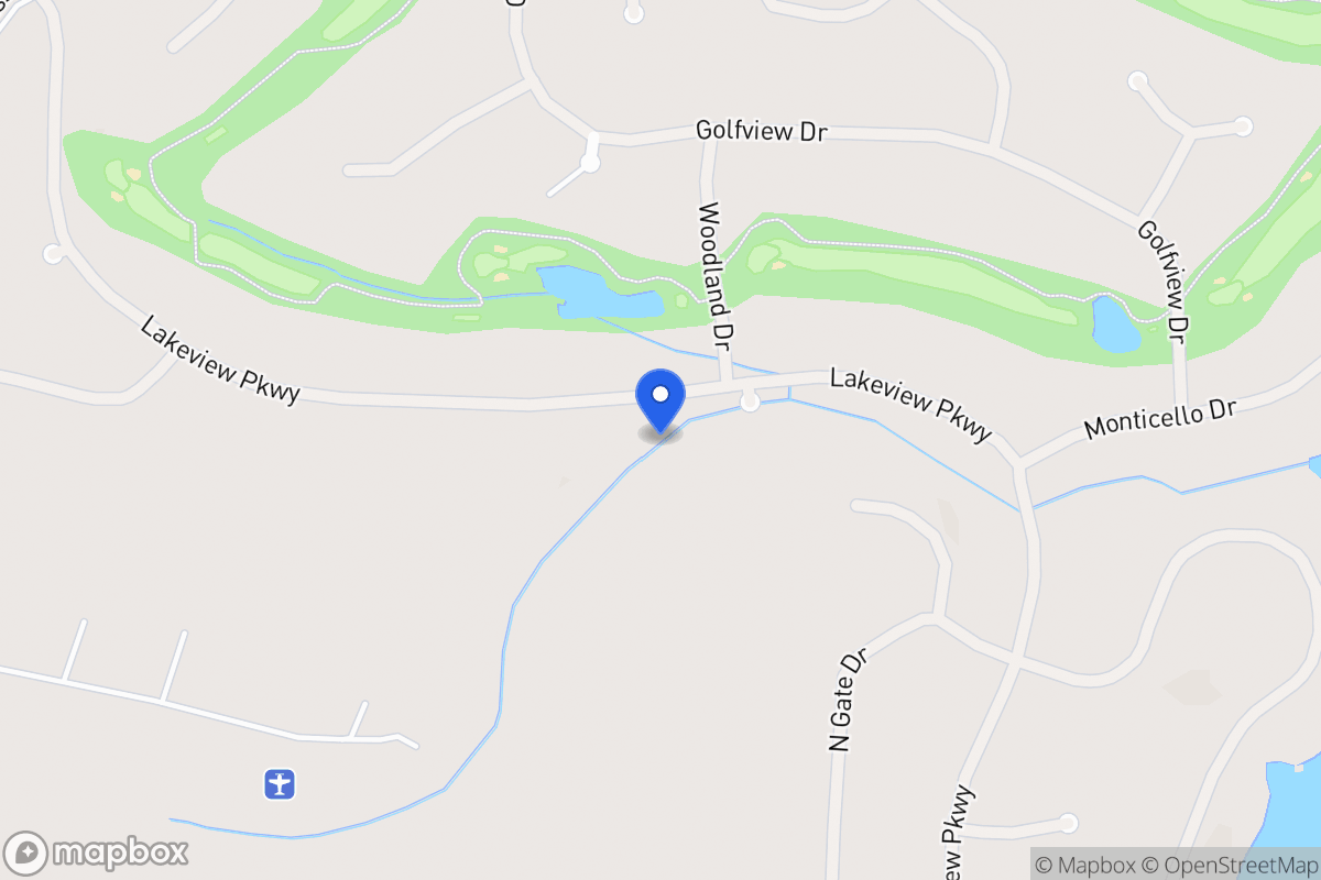 Map of 1464 Lakeview Pkwy
