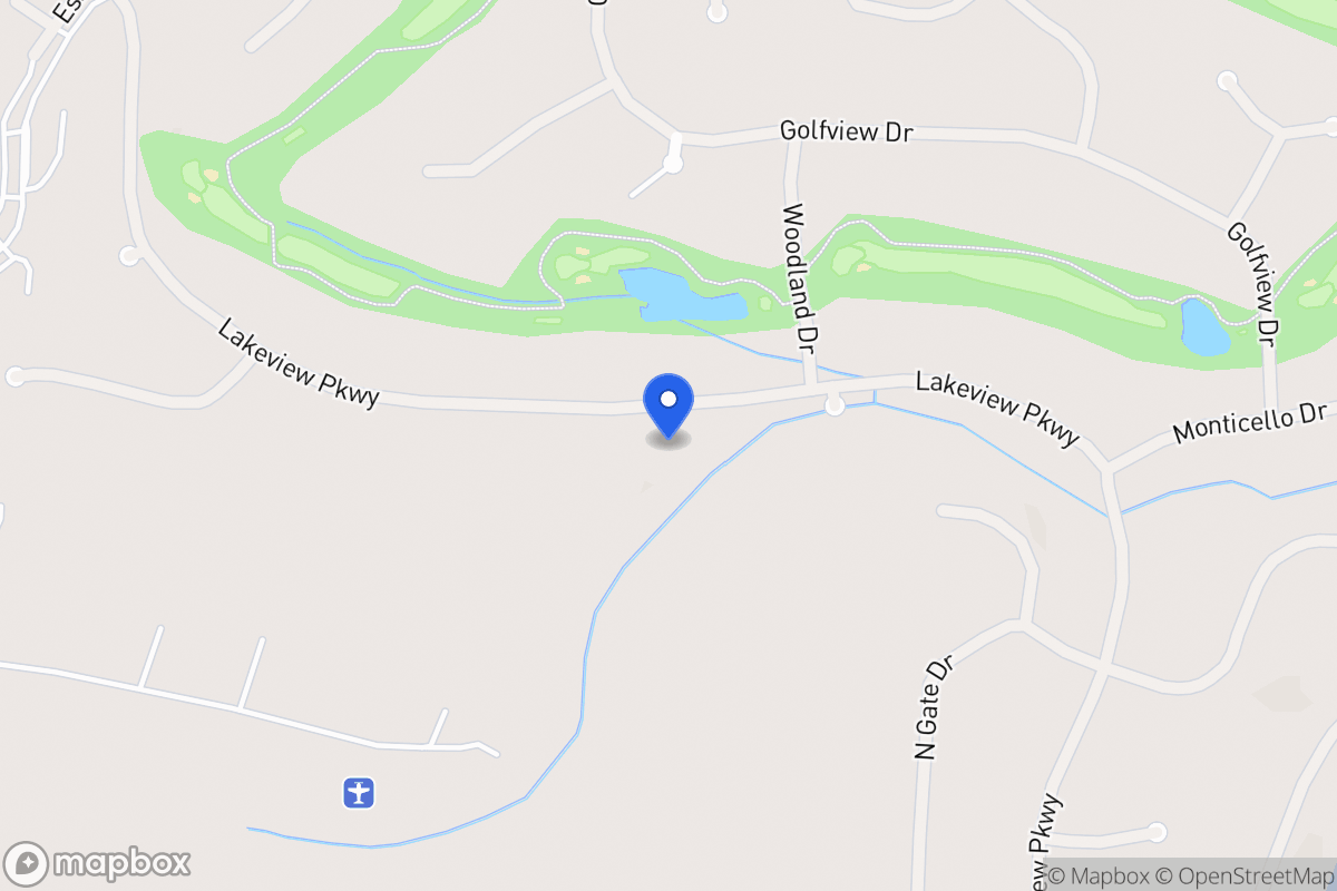 Map of 1466 Lakeview Pkwy