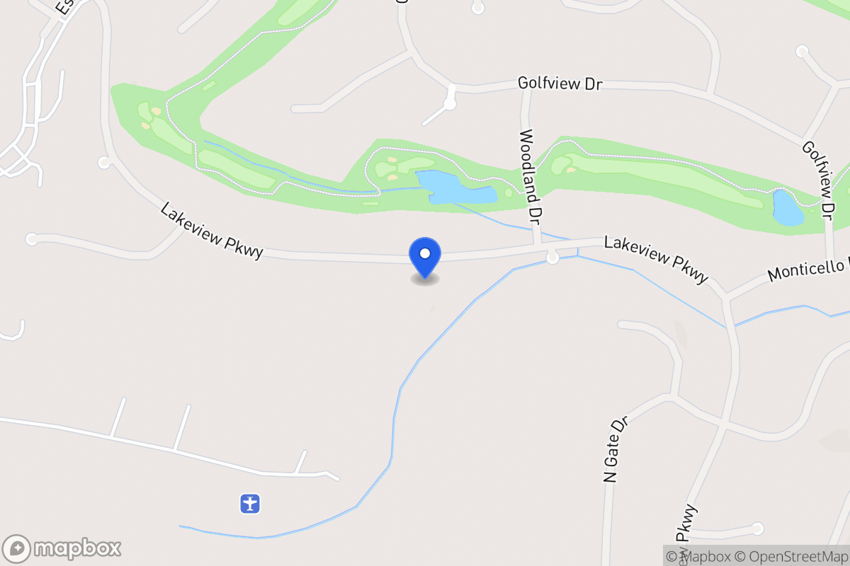 Map of 1467 Lakeview Pkwy