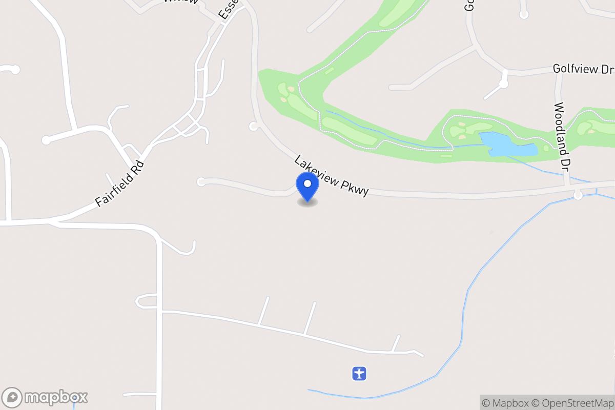 Map of 1480 Stonington Ct