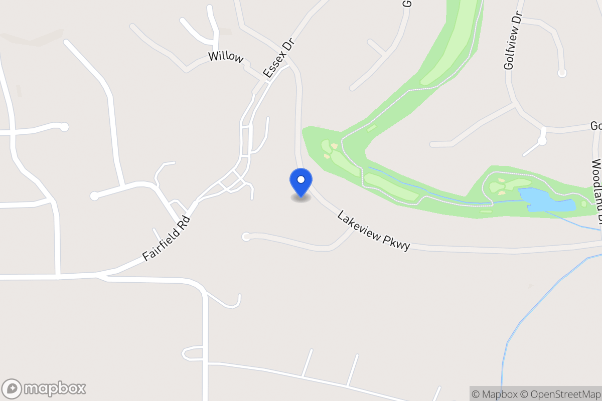 Map of 1503 Lakewood Pl