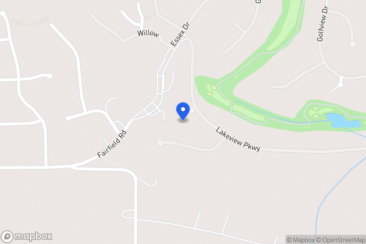 Map of 1504 Lakewood Pl