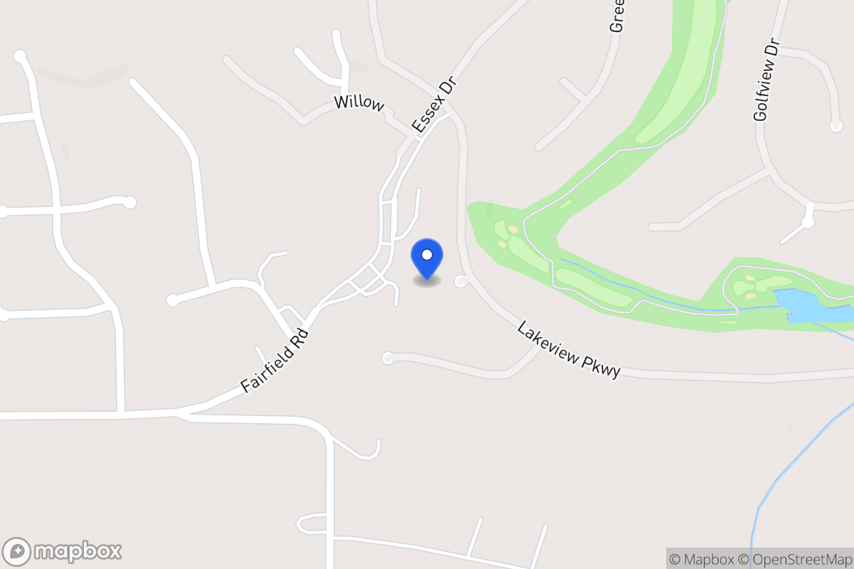 Map of 1505 Lakewood Pl