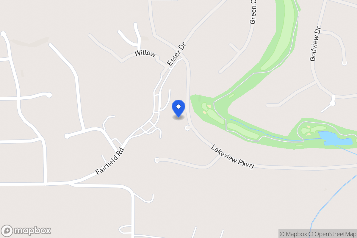 Map of 1506 Lakewood Pl