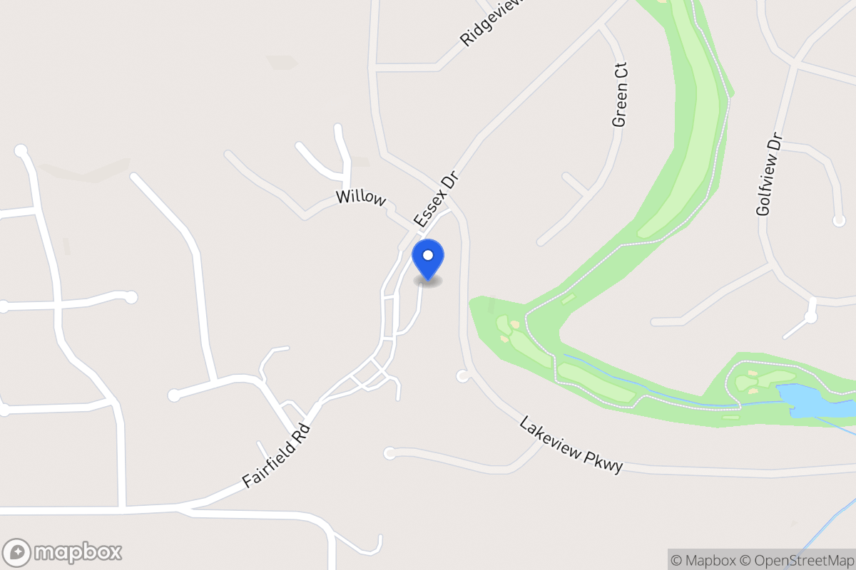 Map of 1602 Lakeview Pkwy