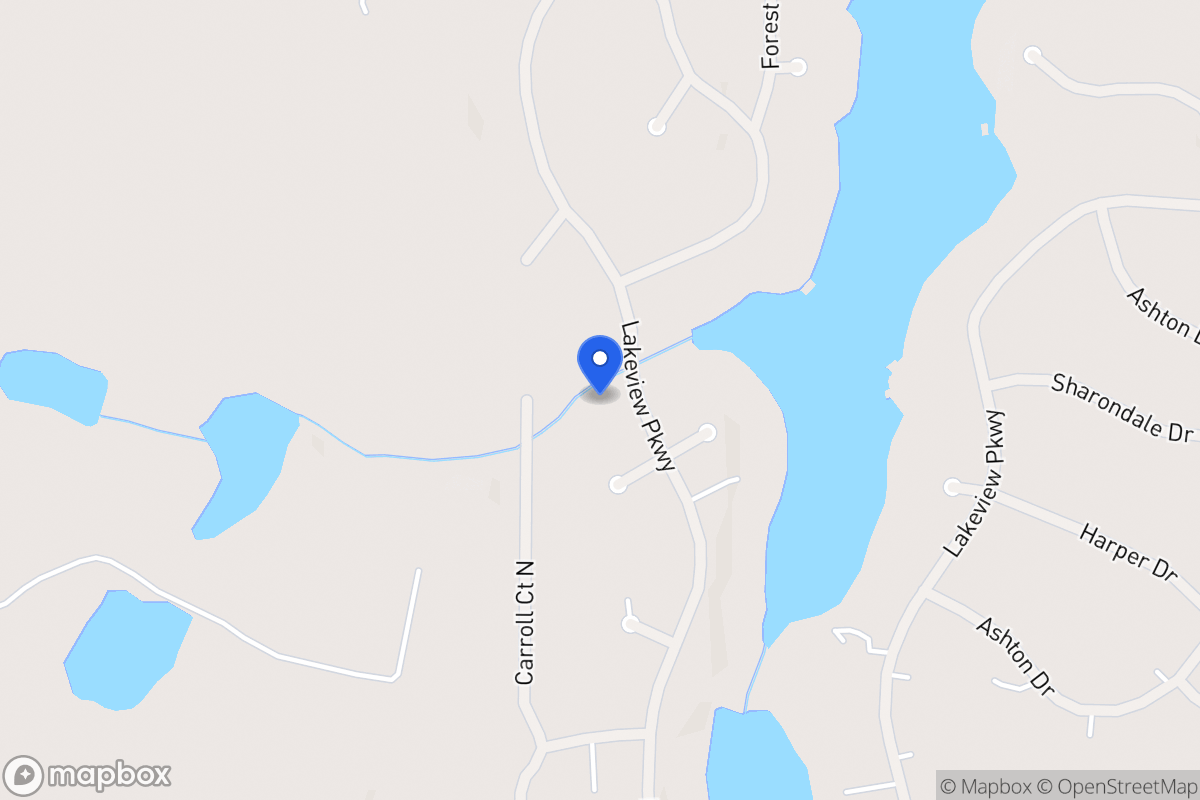 Map of 2003 Lakeview Pkwy