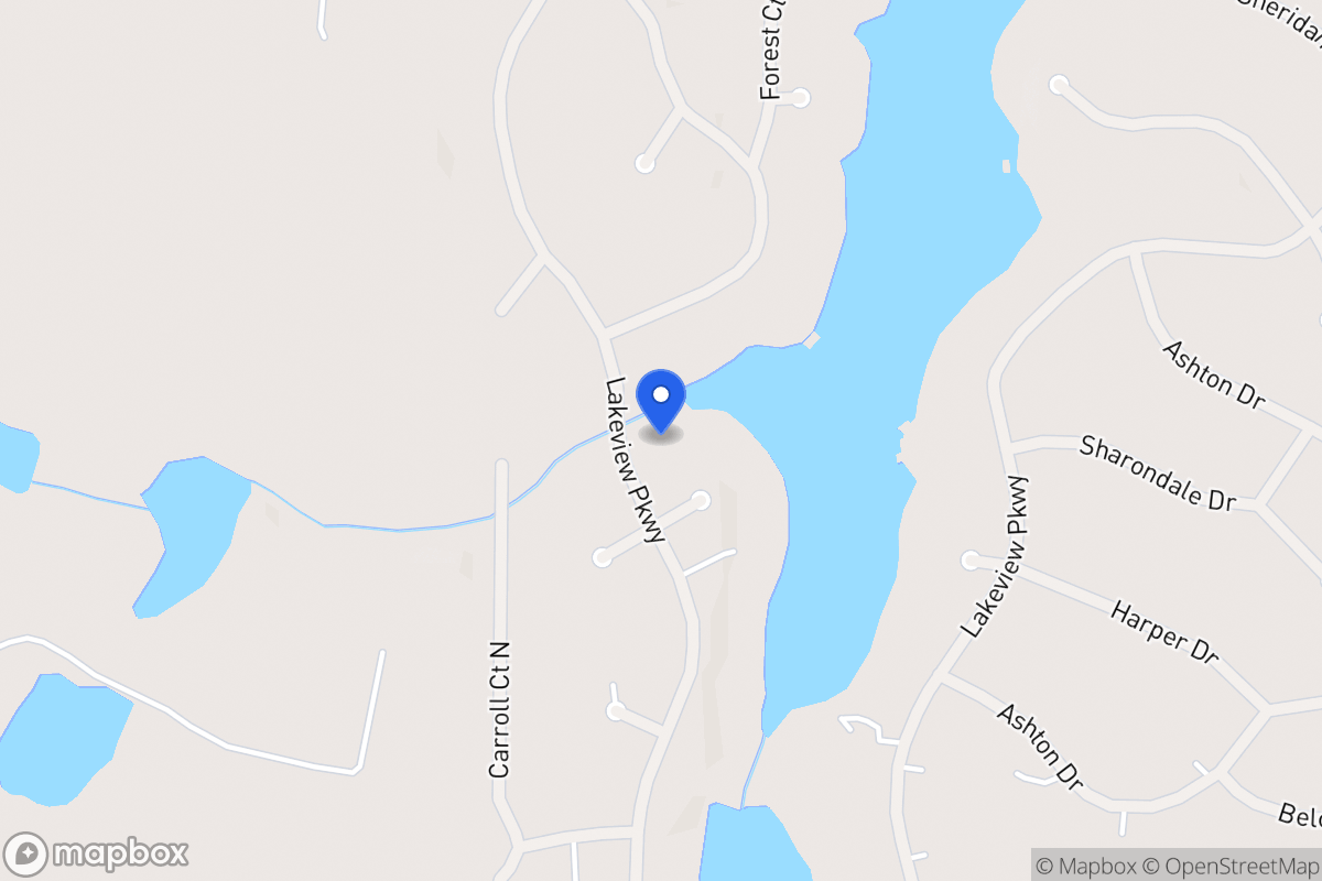 Map of 2004 Lakeview Pkwy