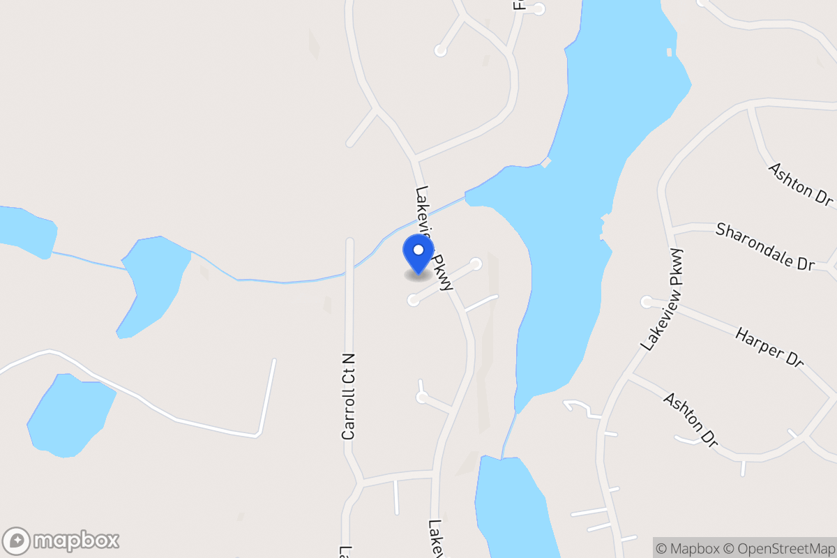 Map of 2007 Lakeview Pkwy