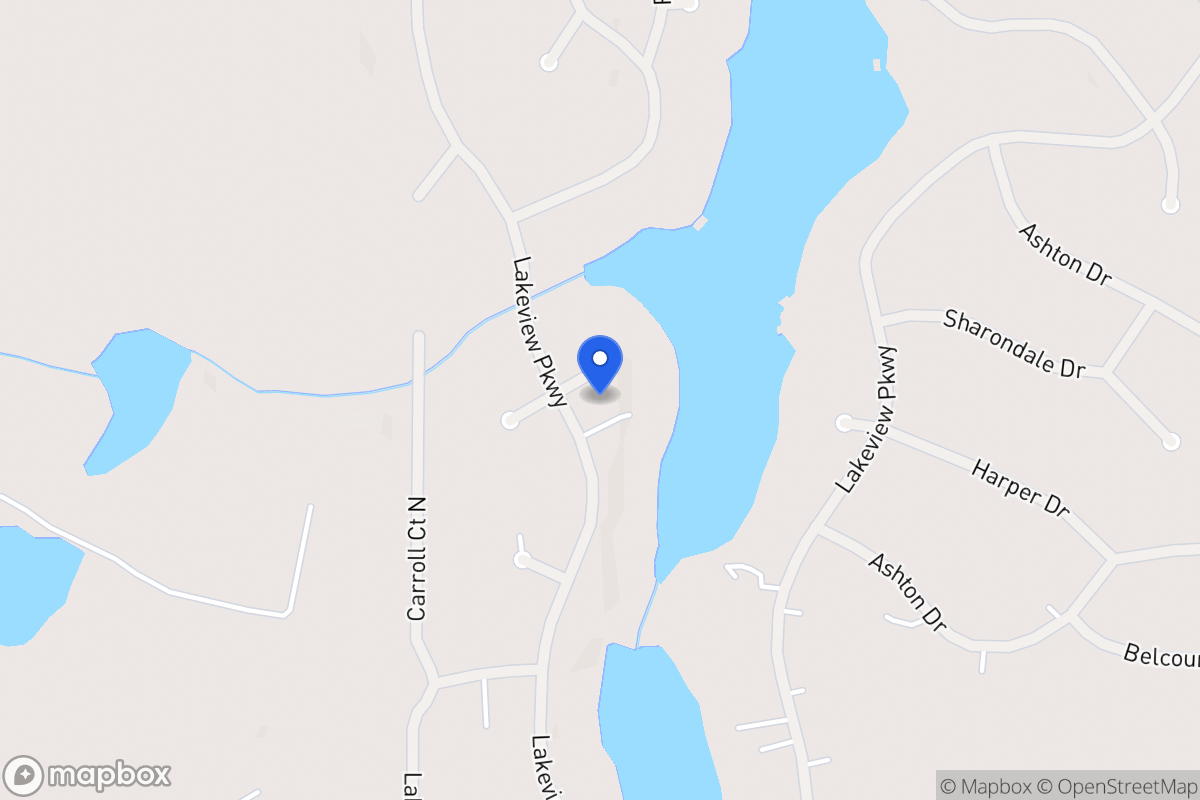 Map of 2012 Lakeview Pkwy